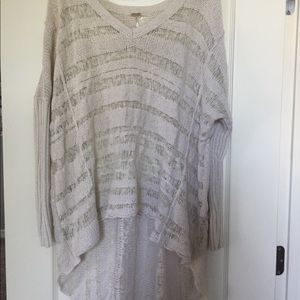 Free People high-low sweater